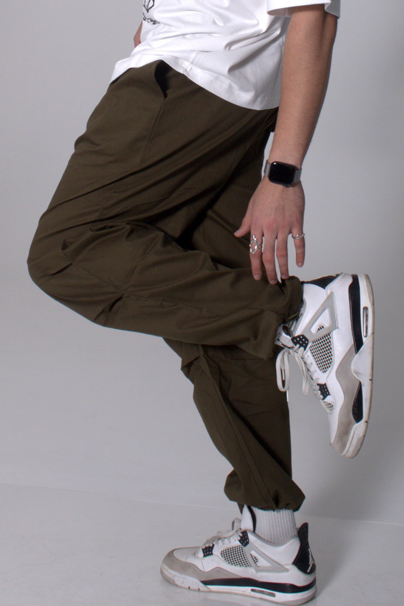 Parachute Pants Olive green